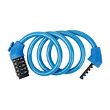 5Digit Combination Coiling Cable Coiling Bike Password Resettable Combination Bicycles V1370-AZ4-12625