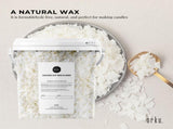 400g Golden 464 Soy Wax Flakes Bucket - 100% Pure Natural DIY Candle Melts Chips V238-SUPDZ-29216984039504