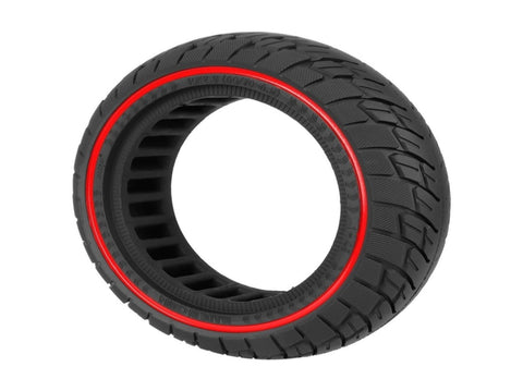 Ninebot Max G30 Scooter Tire - 10X2.5 Inch Solid Rubber Red Line PRL-1091643060DBT_NZ