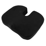 Office Chair Cushions Polyester Black Non Slip Bottom Comfortable Chair Pad for Computer Desk V1294-YM0901-3111230253311