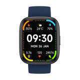 Smartwatch Voice Assistant Bluetooth Calling Health Monitoring Step Tracking Message Alerts/blue V1232-DHSB-IDW26-002