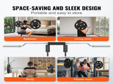 Safety Squat Bar, 318kg Fitness Squat Bar, Safety Squat Bar Attachment with Shoulder and Arm Pads, V952-GLG2YCDBS150OUNZ2V0