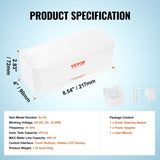 VEVOR Jewelry Cleaner Ultrasonic Machine, Ultrasonic Cleaner Machine 16oz with 4 Timer V952-JYCSBQXJ35W4BF11TV3