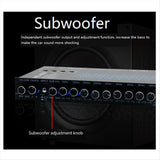 9 Band Equalizer High Performance 9 Equalization Bands 12V DC for Boat RV Car Metal with CD AUX V1370-AZ4-13570