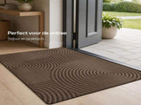 Doormat Non-Slip Entrance Mat for Indoor Outdoor Use, Rubber Dirt and Moisture Trapping Doormat, V1237-ZY-917-318