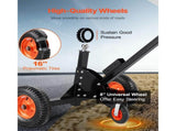 Trailer Dolly, 1500lbs Tongue Weight Capacity, 2 in 1 Trailer Mover with 2 in Ball, 16 in Pneumatic V952-LYSDQYC1500LJYV2YV0