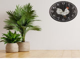 Chook Wall Clock 60cm V637-56011CLK