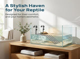 Wide Turtle Dock Hanging Platform for Aquarium Reptile Habitat Climbing and Easy Installation V1192-AZ-W-29832