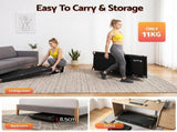 Everfit 4 in 1 Vibration Walking Pad Treadmill Under Desk Treadmills for Home Gym with App Control TMILL-MIG-380-VB