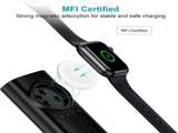 CHOETECH T315 2-in-1 Portable Wireless iWatch Quick Charger 5000mAh Power Bank V28-ELECHOT315