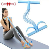 Resistance Bands-8 Tube Pedal Ankle Puller, Elastic Yoga Pedal for Full Body Workout, Comes with V1192-AZ-W-17651