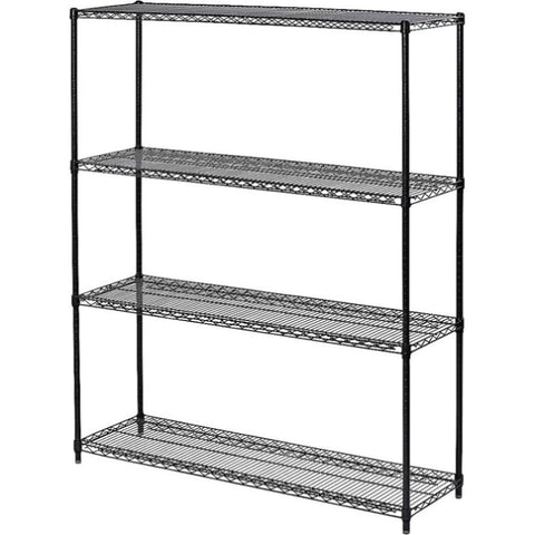 Modular Wire Storage Shelf 1500 x 600 x 1800mm Steel Shelving V63-841081