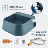 Automatic Pet Water Dispenser with Floating Valve and Hose, 2L Food-Grade Bowl for Dogs Cats V1341-ZY-X6GCXZSK-ONLYBOWL