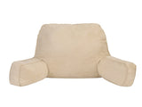 Giselle Reading Pillow Back Rest Lumbar Support Cushion Oatmeal PILLOW-BACK-OAT