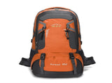 Large 60L Orange Waterproof Hiking Backpack for Travel, Camping, Outdoor Adventures - Durable V888-ELOSUNG11504
