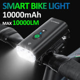 10000 Lumen Smart Bicycle Light Black V728-OBA1005008819022095