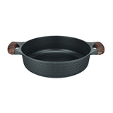 Resto Ran Black Shallowpot D28 DS-RE93906
