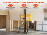 Drywall Lift, Heavy-Duty 68 kg Sheetrock Hoist for Wall One Person Drywall V952-CZSSJHS150LB9KSBM001V0