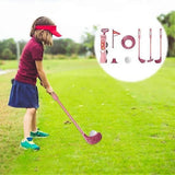 Set Kids Golf Toys Play Set with Golf Club 4 Balls Flag Practice Hole Putter Parent-Child V1237-ZY-203-3290