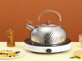 Water Kettle Stainless Steel Whistle Water Kettle Large Capacity Flat Bottomed for Gas Induction V1294-YM0703-3113230059211