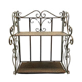 French Provincial 2 Tier Ornate Wall Shelf 60cm V637-74152SHL