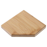 Triangular Corner Wall Shelf for Home and Office, Design, 14 x 14 x 4 cm, Space-Saving Storage V1369-AZ3-W-18012