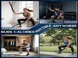 Ropeless Battle Ropes for Home Gym, Cordless Exerciser Rope, Heavy Duty Weighted Wireless Battle V1079-V1079-BATTLEROPES001