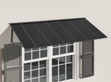 Fixed Metal Awning 2032 910 mm, Window Awning Door Canopy, Stable Triangle Steel Frame Exterior V952-JSGDSZYP80IN4NSY3V0