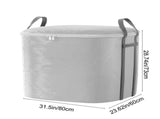 Extra Large Storage Bags,Collapsibles Heavy Duty Storage Containers with Lids & Reinforced V1366-AZ2-W-26566