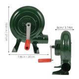 Lightweight Manual Outdoor Fire Blower Fan for Barbecue Camping and Picnic V1366-AZ2-W-13563