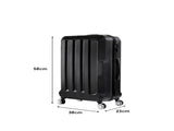 Slimbridge 20" Travel Luggage Lightweight Black 20 inch LG1001-20-BK_NZ