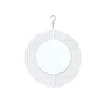 4 Pack 10 Inch Sublimation Wind Spinner Blanks, 3D Aluminum Wind Powered Kinetic Sculpture, Spinner V1192-AZ-W-4938