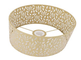 Metal Lamp Shades Hollow Carved Lampshade Modern Style Hollow Lampshade Compatible with E27 E14 Lamp V1294-YM0710-3119230168012