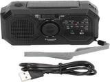 Noodradio - Solar-powered emergency radio, hand-operated - AM/FM/weather radio - With torch - SOS V1259-DP01-BO-649