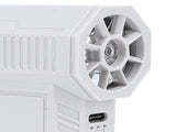 Portable Turbo Fan Cordless Dryer Blower Brushless Motor 3 Speed Adjustable Electric Air Duster Gray V1294-YM0901-3111240286512