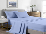 Royal Comfort Bamboo Cooling 2000TC Sheet Set - Double-Light Blue ABM-205629