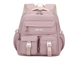 Light Purple Large Capacity Waterproof Student Backpack - Fits 15-Inch Laptop, Multi-Pocket Travel V888-ELOSUNG32498