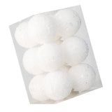 12pcs Xmas Ball Ornament Creative Lightweight Foam Xmas Tree Decorative Ball for Wedding Home V1294-YM0901-3115240094411