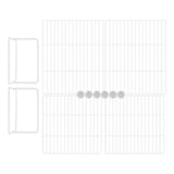 Adjustable Refrigerator Freezer Organizer Divider with Mesh Design for Home Kitchen Storage V1370-AZ4-08669