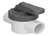 Diverter Valve Water Treatment Ball Valve with Handle for Swimming Pool AccessoryV502A V1294-YM0901-3111210206312
