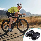 Noseless Saddle Cushion Ergonomic Soft Double Pad Wide Cycling Seat for Men Women Black, for V1189-LC-QP-00587