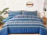 Boho Vibes blue Bedding Set 3Piece Comforter & Pillow Covers V745-MAB010907AJ3