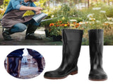 1 Pair Rain Boots PVC Non Slip Waterproof Safety Work Rain Shoes Footwear Accessory V1294-YM0901-3111210024312