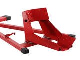 Heavy-Duty Motorcycle Motorbike Front Wheel Chock Lift Stand Vehicle Wheel Chock Clampsfor Trailer V985-MOTORCYCLEWHEELSTAND