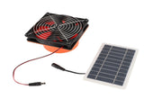 Solar Exhaust Fan Monocrystalline 10W Solar Panel Ventilation Fan with Protective Mesh for Round V1294-YM0901-3111240215811