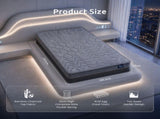 Levitex King Single Mattress 25 cm Hybrid Pocket Spring with 4cm Egg Crate Foam for Deep Sleep MATTRESS-LV-LUMINA-25-KS