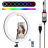 11.8 Dual-Temp Led Ring Light With Tripod & Remote V562-B854UP