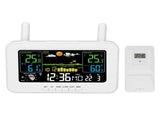 Indoor Outdoor Weather Wireless Station Thermometer Color Display Digital Temperature Humidity V1294-YM0901-3111240138513