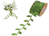 Soft Polyester Leaf Ribbon Fabric Vine for Crafts, Floral Arrangements, Homeation and Party V1369-AZ3-W-12764