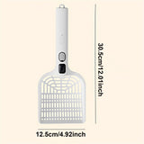 LGCASL Rechargeable Spray Deodorizing Cat Litter Scoop, Large Sized Rechargeable Spray Litter for V1189-LWWAL-20260325-02681